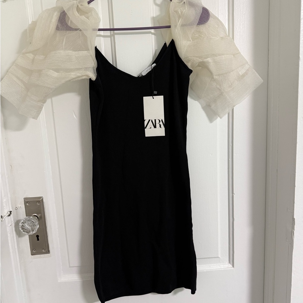 NWT Zara Black Mini Dress